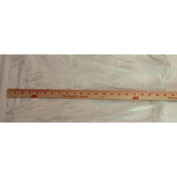 Via SIGNORIA Small Shirt Top Silk Blend Embroidered Layered Lined Made in Italy - Picture 7 of 9